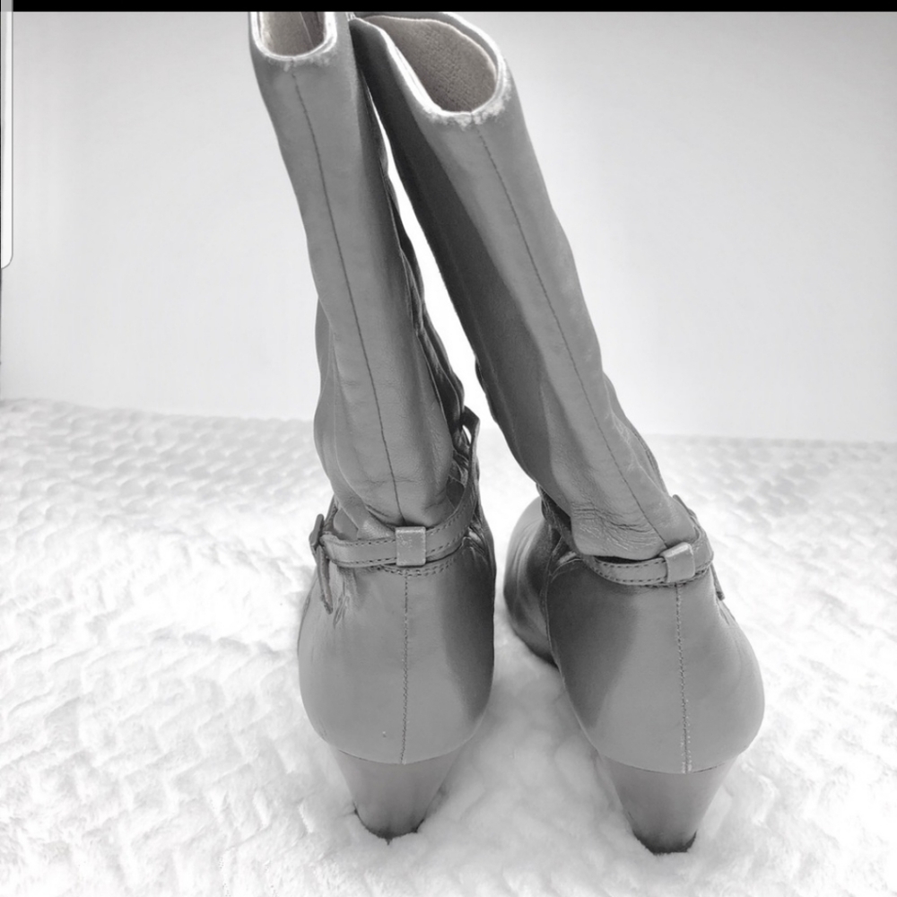 Frye slate gray boots